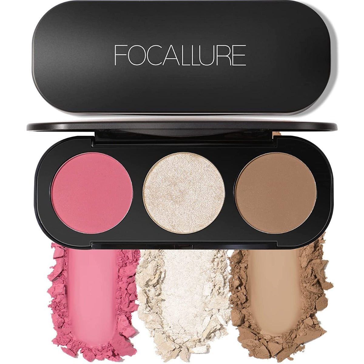 FA 26 - Focallure Blush and Highlighter Palette (10g) - Shade 05