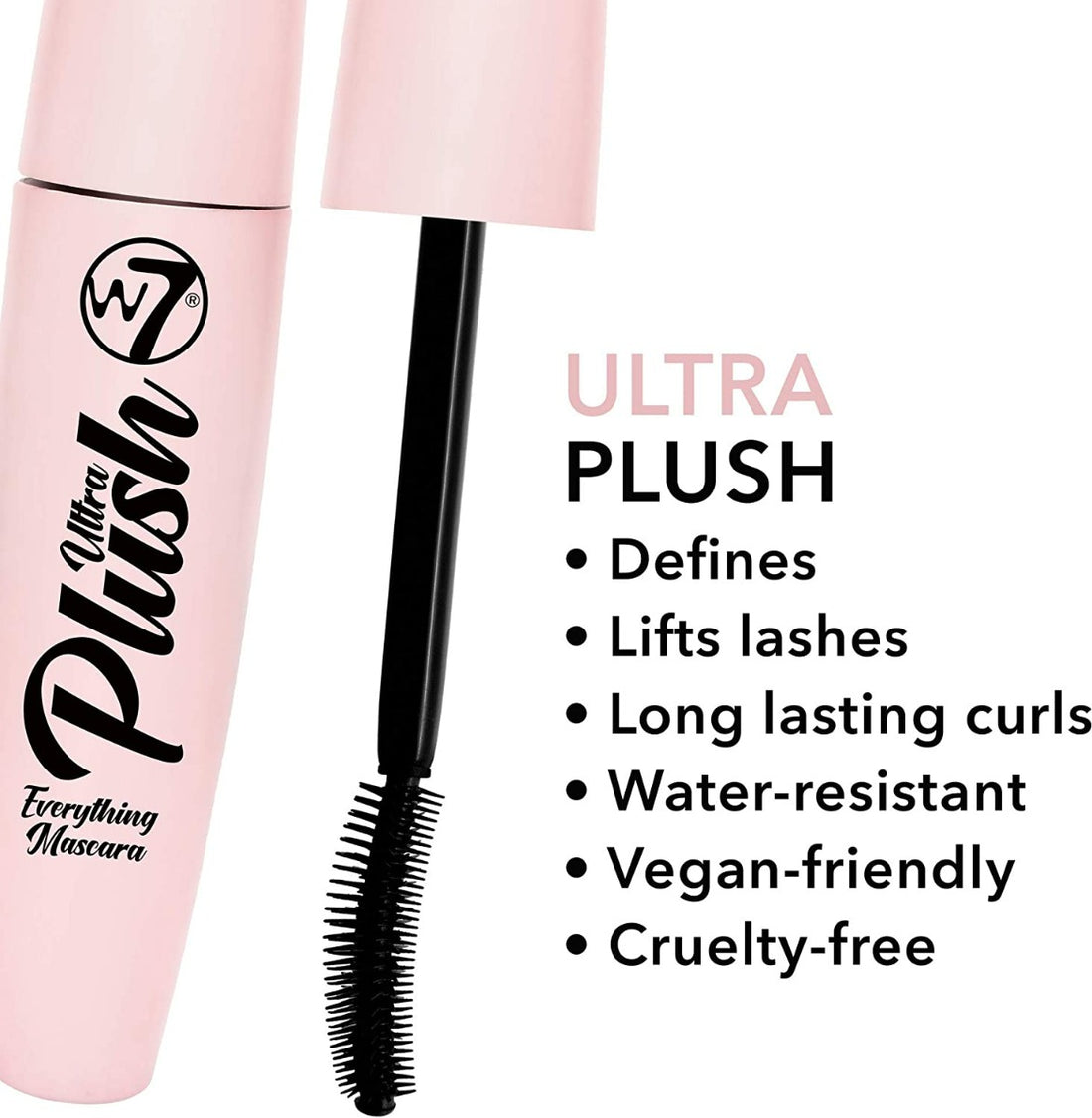 W7 Ultra Plush Mascara (15ml)
