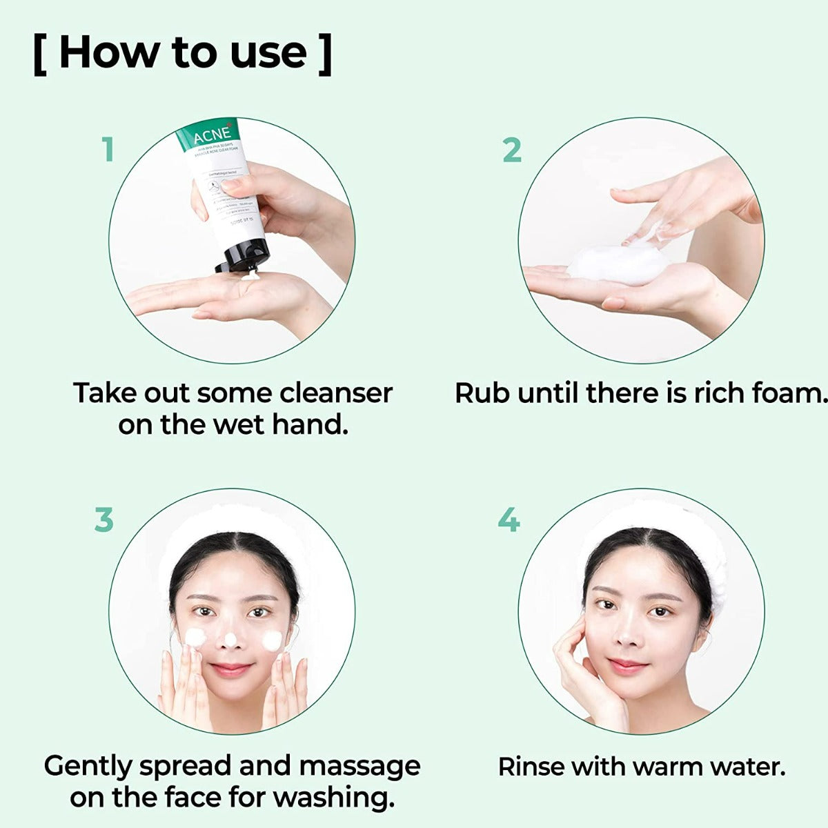 SOME BY MI AHA BHA PHA 30 Days Miracle Acne Clear Foam (100ml)