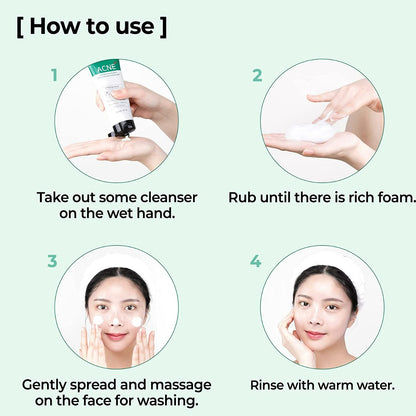 SOME BY MI AHA BHA PHA 30 Days Miracle Acne Clear Foam (100ml)