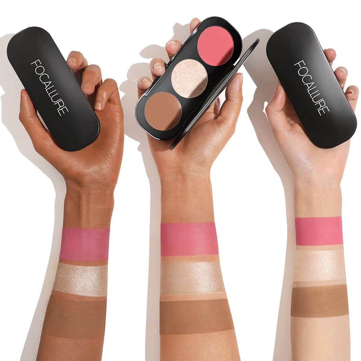 FA 26 - Focallure Blush and Highlighter Palette (10g) - Shade 05