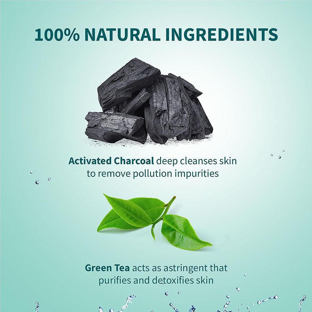 Himalaya Pollution Detox Charcoal Face Wash (100ml)