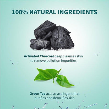 Himalaya Pollution Detox Charcoal Face Wash (100ml)