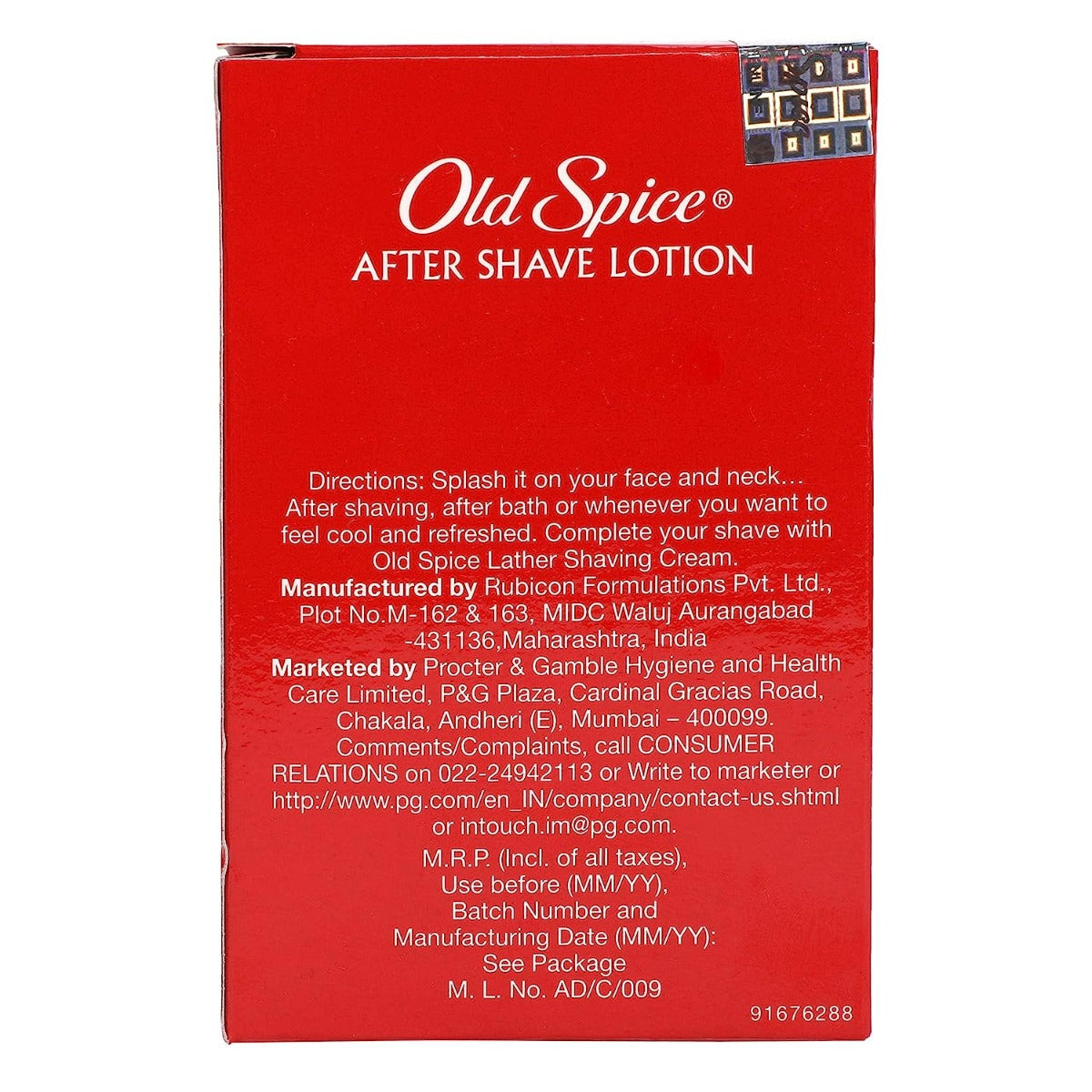 Old Spice After Shave Lotion Musk (50ml)