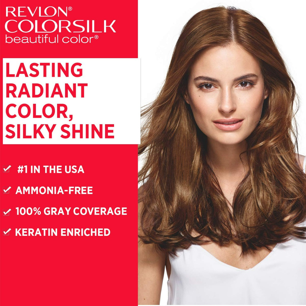 Revlon Hair Colour 4G Medium Golden Brown (80ml)