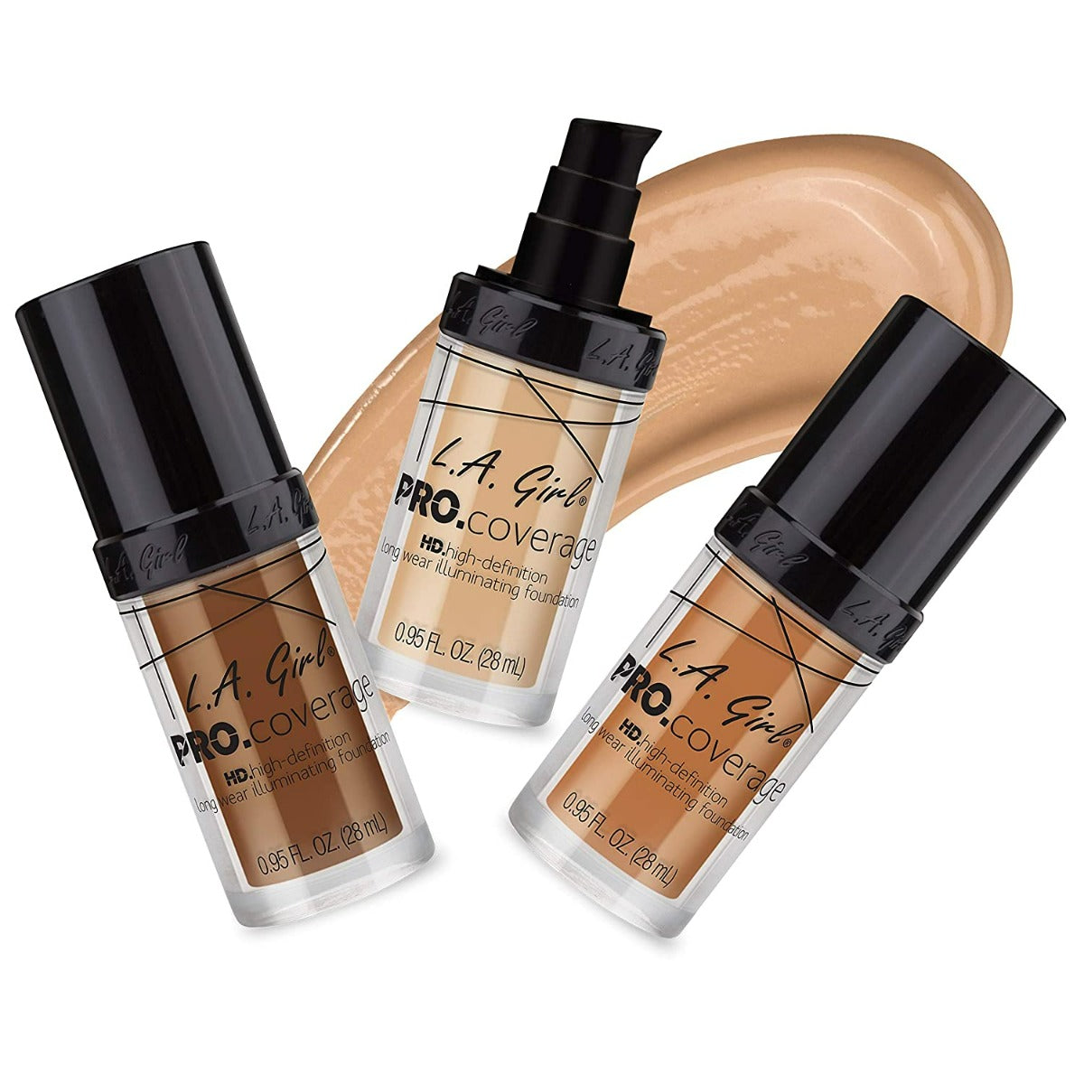 L.A Girls Pro Coverage Illuminating Foundation (28ml)