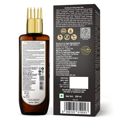 Wow Skin Science Onion Black Seed Hair Oil With Comb (200ml)