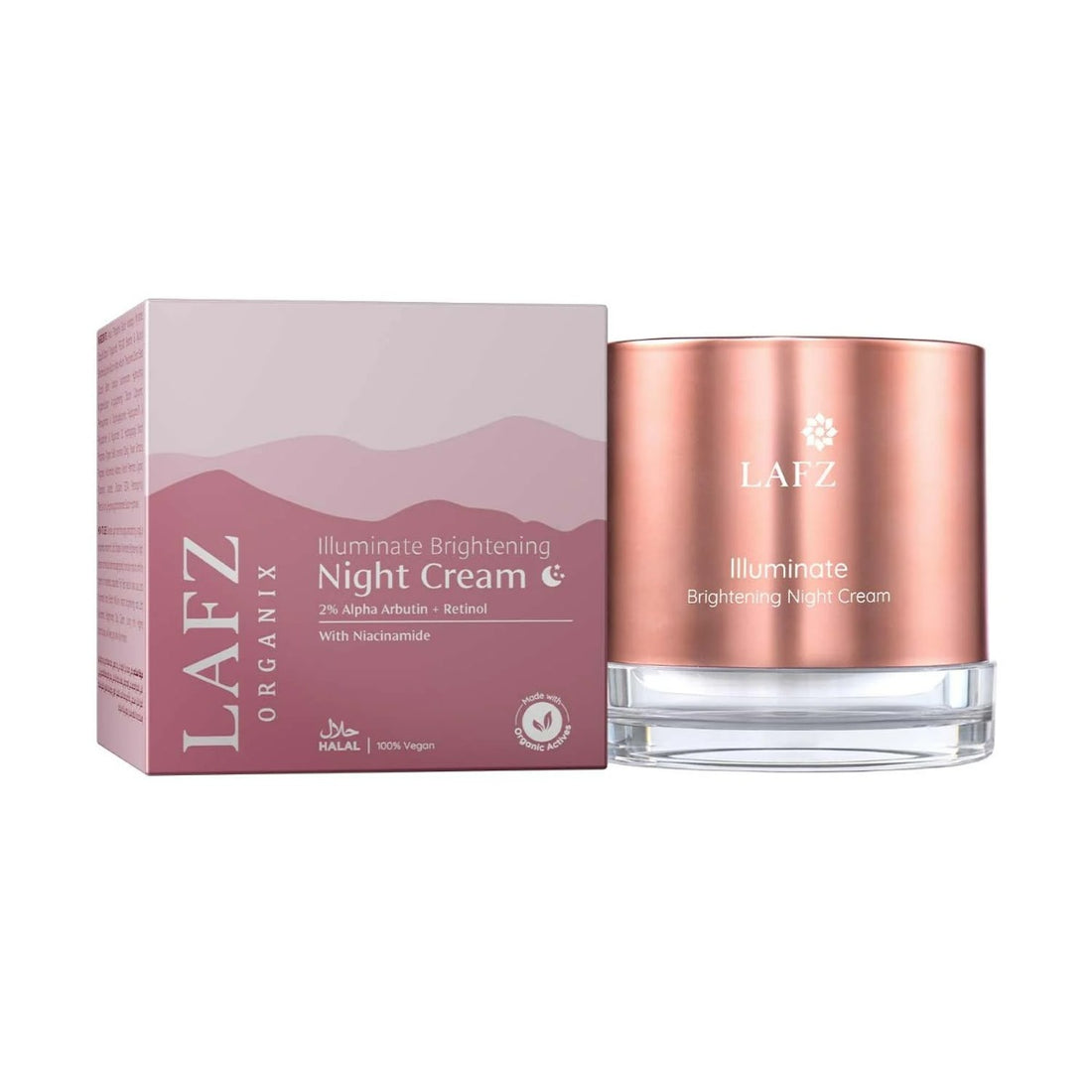 LAFZ Organix Illuminate Brightening Night Cream (50gm)