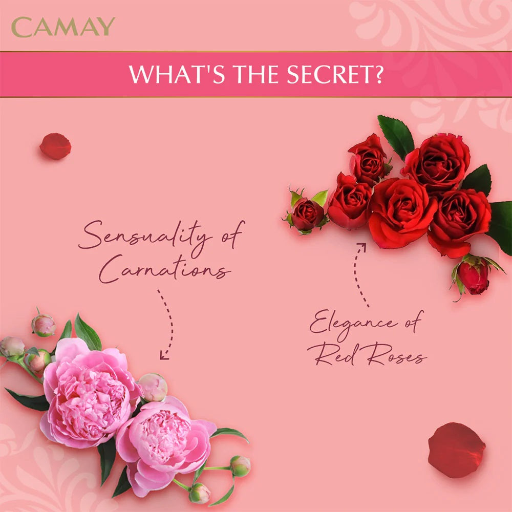 Camay Fragrance Beauty Bar Classic with Sensual Scent (125gm)