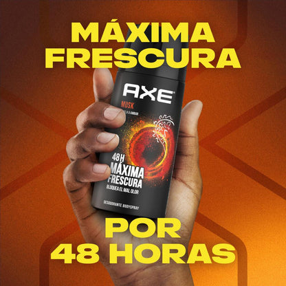 AXE Body Spray Musk Canela and Ambar (150ml)