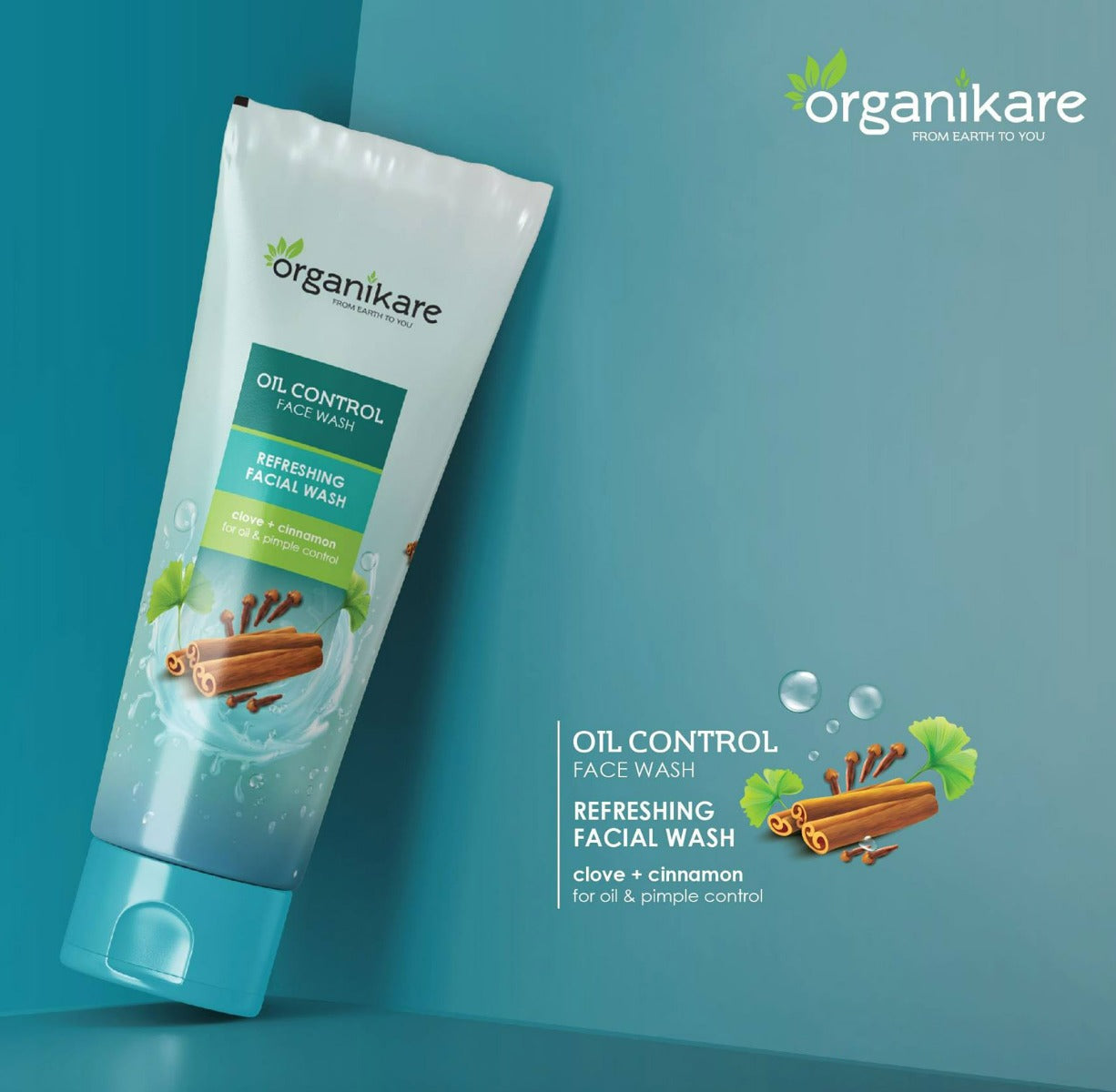 Organikare Oil Control Facewash (100ml)