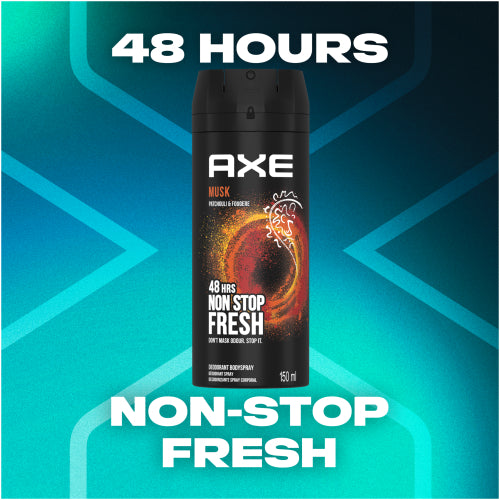 AXE Body Spray Musk Canela and Ambar (150ml)