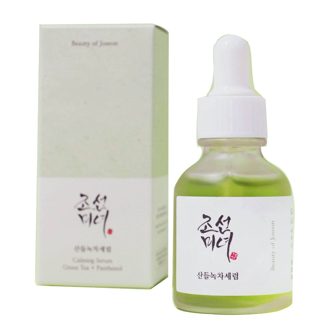Beauty of Joseon Calming Serum Green Tea &amp; Panthenol (30ml) product packaging