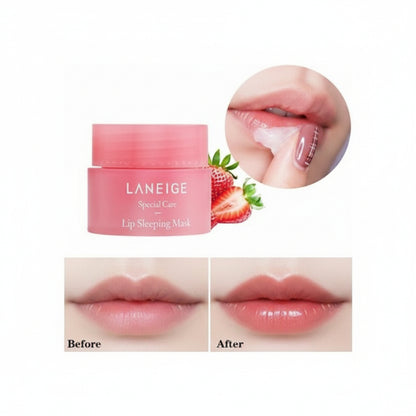 LANEIGE Lip Sleeping Mask (3g) before after