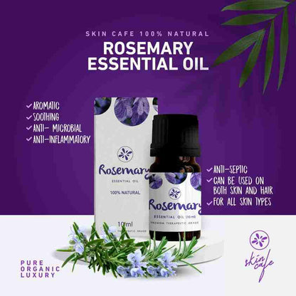 Skin Cafe 100% Natural Essential Oil (10ml) - Rosemary key features