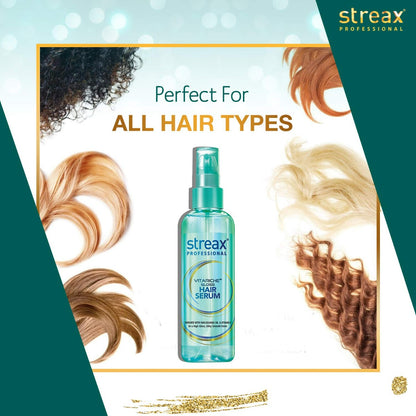 Streax Professional Vitariche Gloss Hair Serum (45ml) all hair types