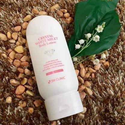 3W Clinic Crystal White Milky Body Lotion (150ml)