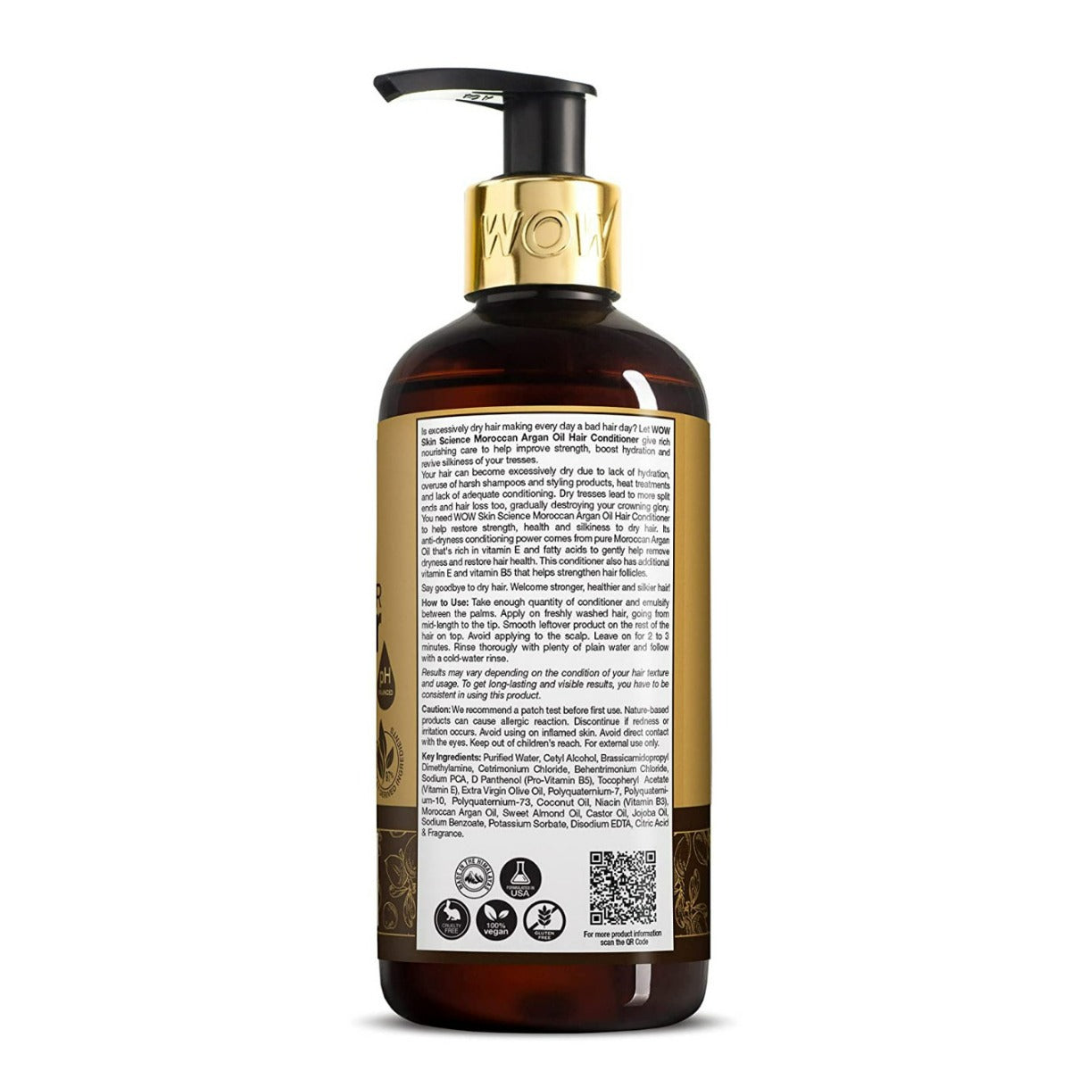 Wow Skin Science Argan Oil Conditioner (300ml)