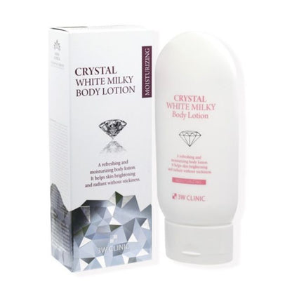 3W Clinic Crystal White Milky Body Lotion (150ml)