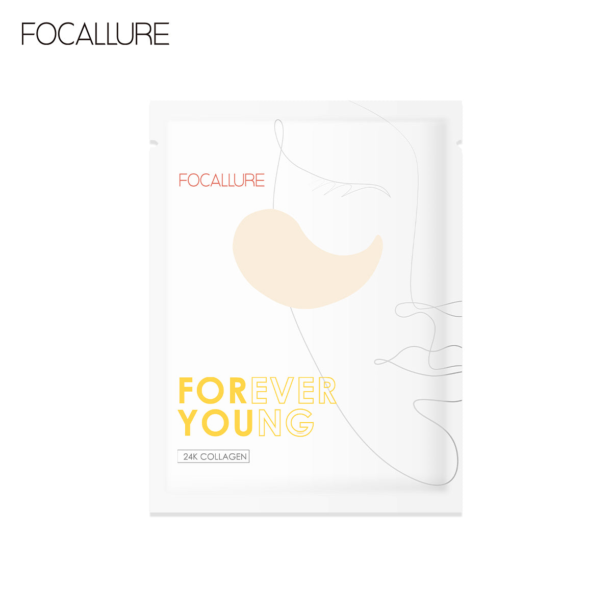 FA SC01 - Focallure Collagen Crystal 24K Gold Pure Luxury Eye Mask - (7.5gm)