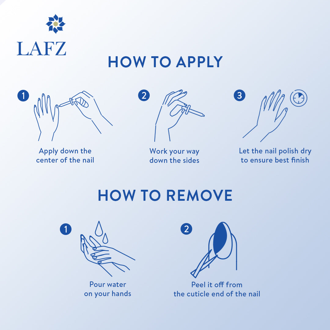 Lafz Peelable Nail Polish (11ml)