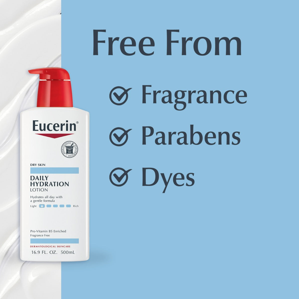 Eucerin Daily Hydration Body Lotion (500ml)