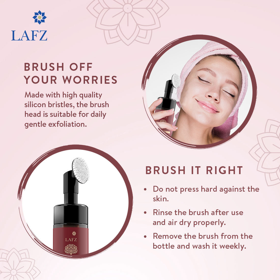 Lafz Foaming Face Wash (100ml) - Apple Cider Vinegar (India)