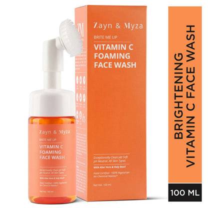 Zayn &amp; Myza Foaming Face Wash (100ml) - Vitamin C (India)
