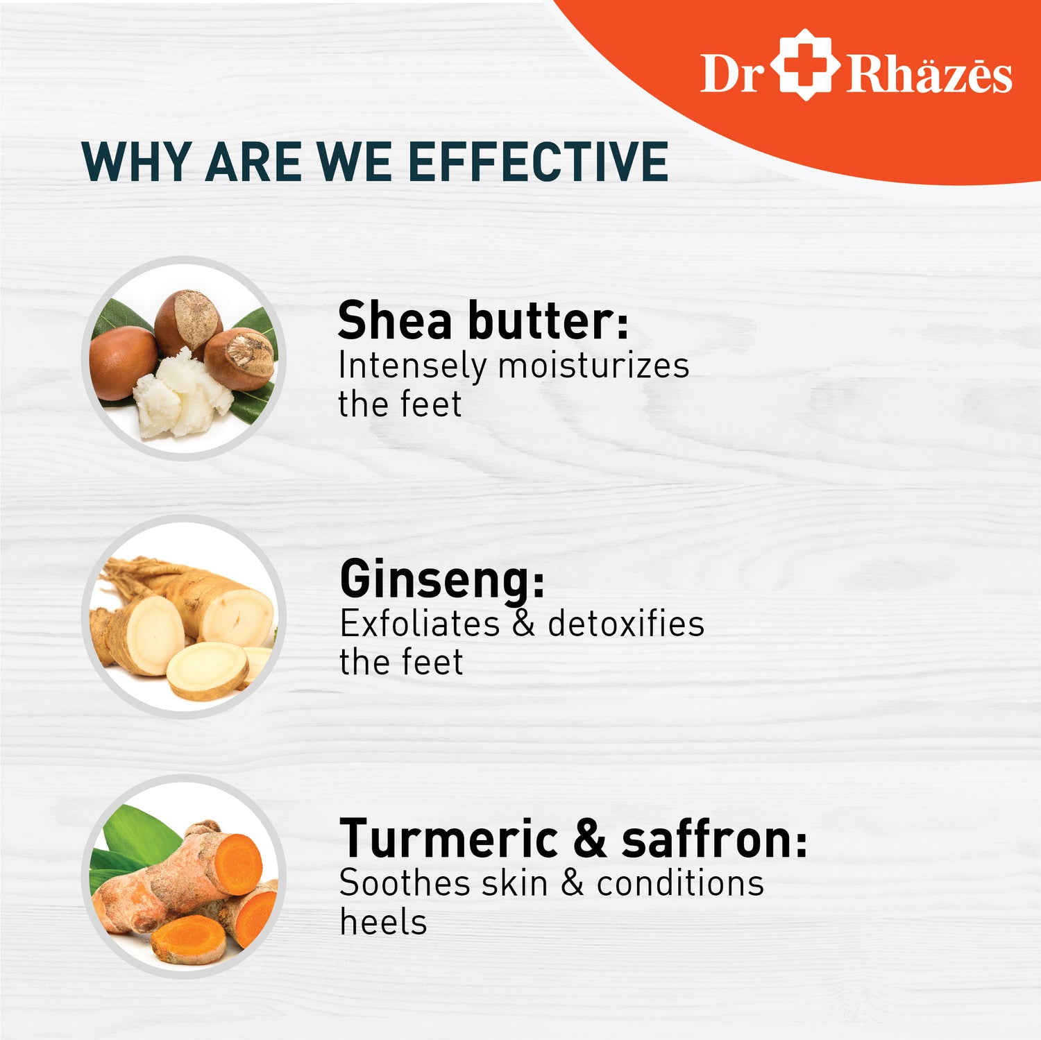 Dr Rhazes Foot Cream - Heals Cracked Heels (50g)