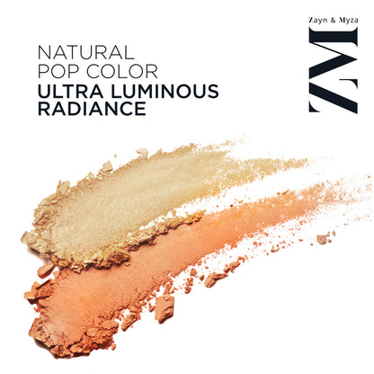 Zayn &amp; Myza GLINT &amp; GLAM - Blush + Highlighter (8g)