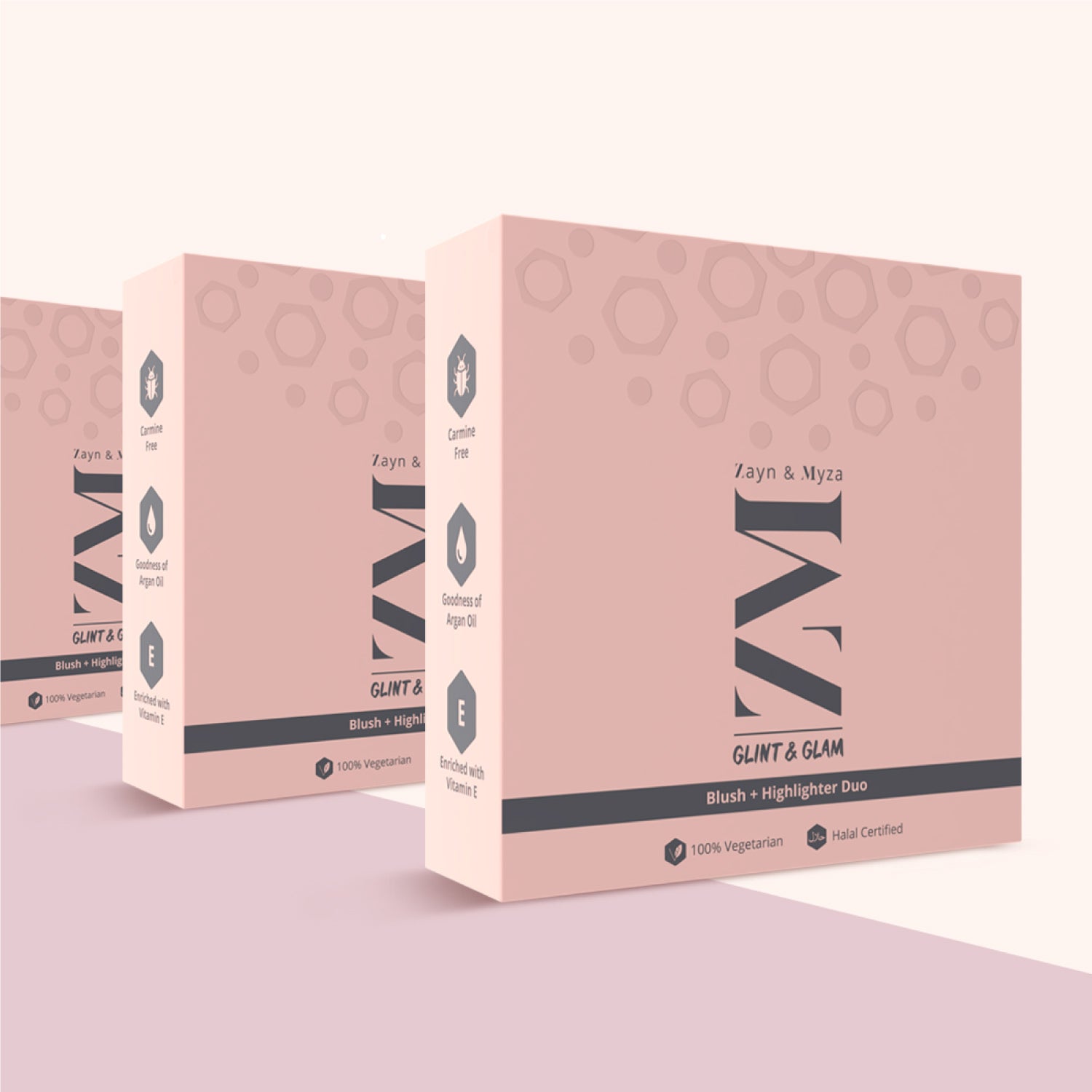 Zayn &amp; Myza GLINT &amp; GLAM - Blush + Highlighter (8g)
