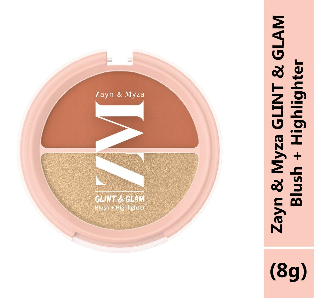 Zayn &amp; Myza GLINT &amp; GLAM - Blush + Highlighter (8g)