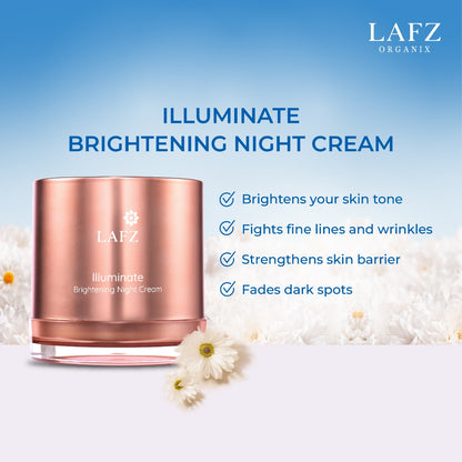 LAFZ Organix Illuminate Brightening Night Cream (50gm)