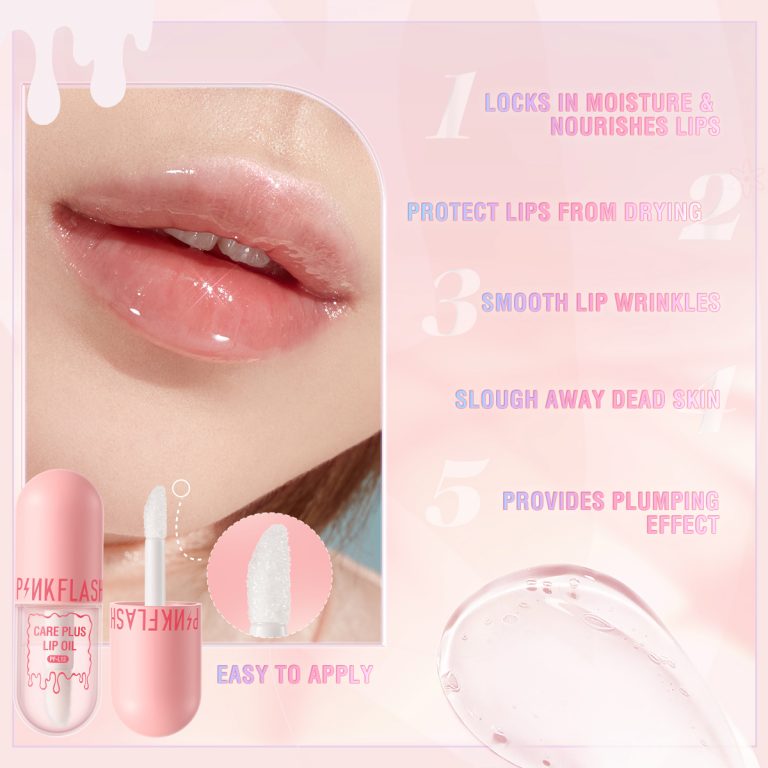 L12 - PINKFLASH Care Plus Lip Oil (4ml)