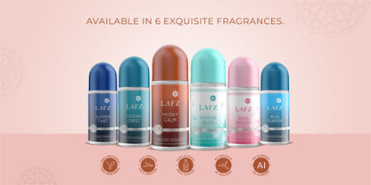 LAFZ No Alcohol Roll On Deodorant Musky Calm for Men (50ml)