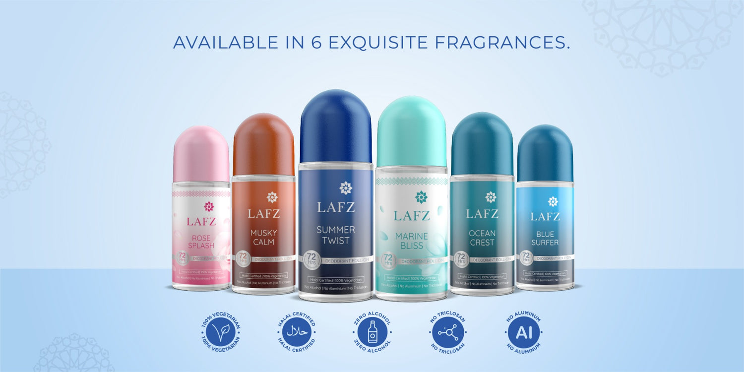 LAFZ No Alcohol Roll On Deodorant Summer Twist for Men (50ml)