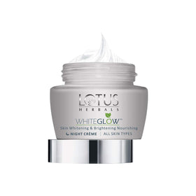 Lotus Herbals White Glow Skin Whitening and Brightening Nourishing Night Creme (40gm)