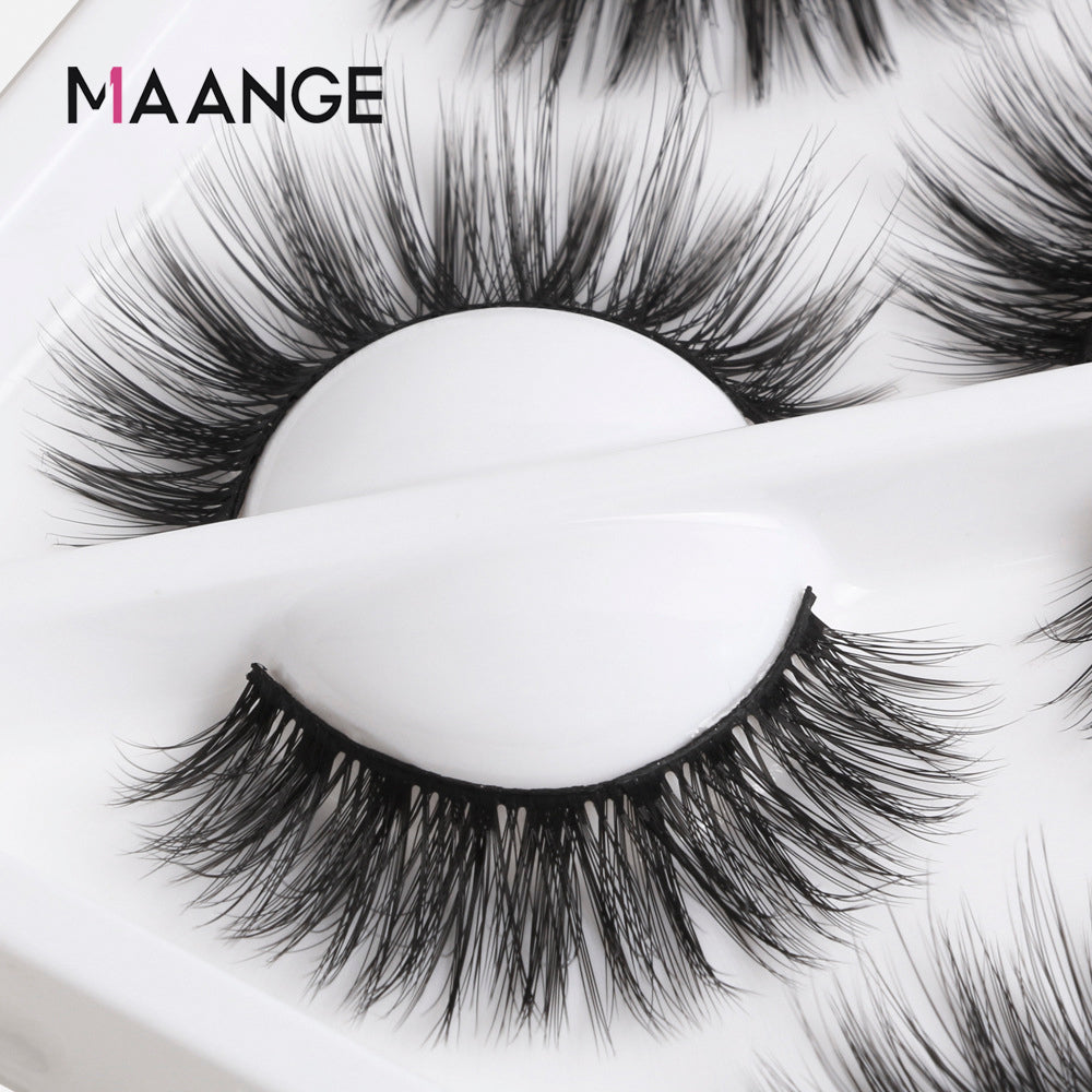 MAANGE 3 Pair 3D Eyelashes - Y3A06