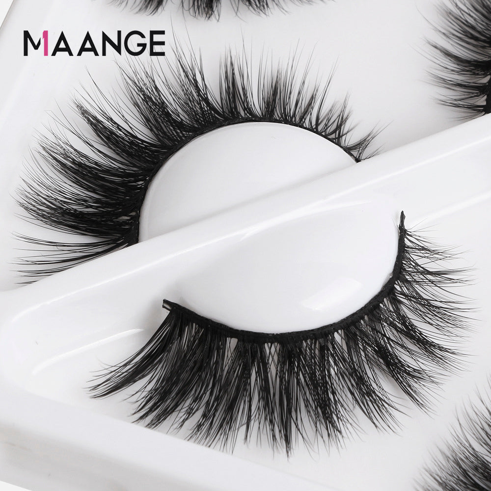 MAANGE 3 Pair 3D Eyelashes - Y3A08