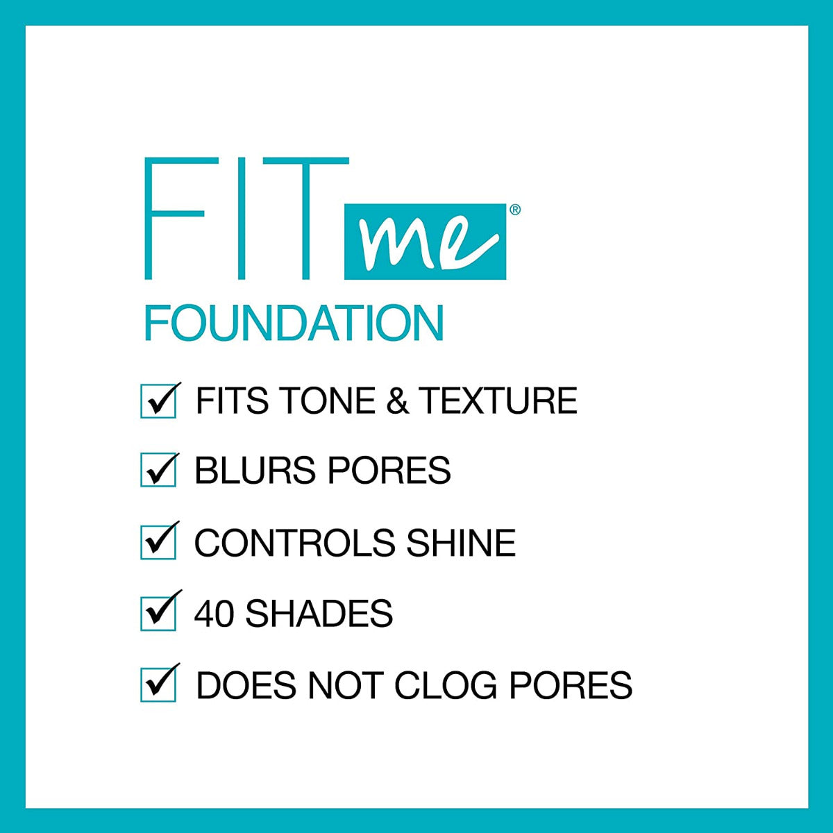 Maybelline Fit Me Matte + Poreless Liquid Foundation (30ml)
