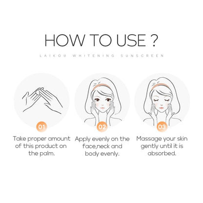 Laikou Whitening Sunscreen SPF50+ (8gm)