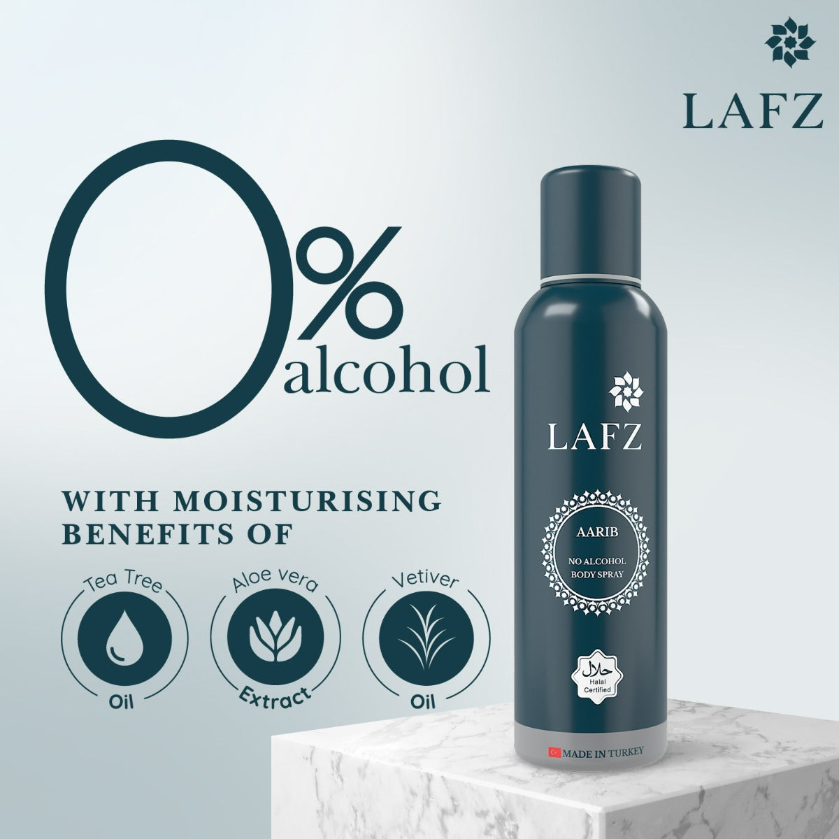 Buy Lafz Men's Body Spray No Alcohol (90g) - Aarib Online at Best Price ...