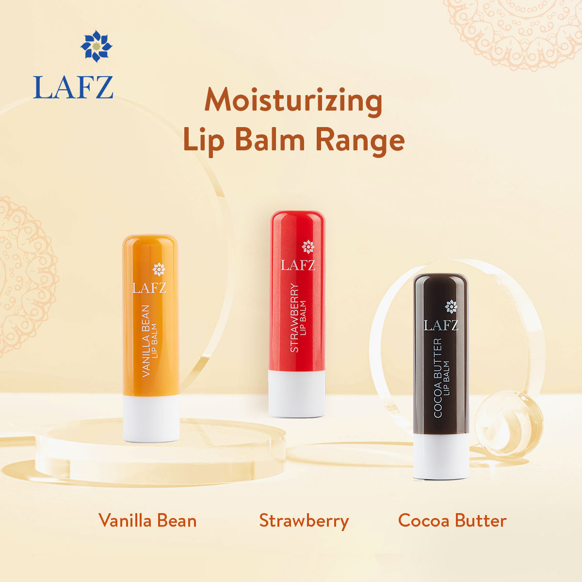 Lafz Moisturizing Lip Balm (4.5g) - Vanilla Bean