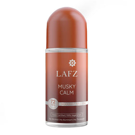 LAFZ No Alcohol Roll On Deodorant Musky Calm for Men (50ml)