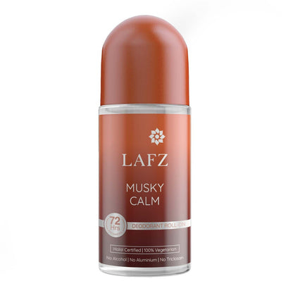 LAFZ No Alcohol Roll On Deodorant Musky Calm for Men (50ml)