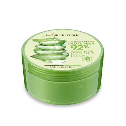 Nature Republic Soothing &amp; Moisture Aloe Vera 92% Soothing Gel (300ml)
