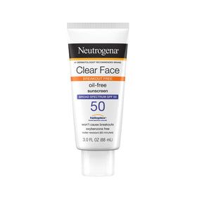 Neutrogena Clear Face Oil-Free Sunscreen SPF50 (88ml)