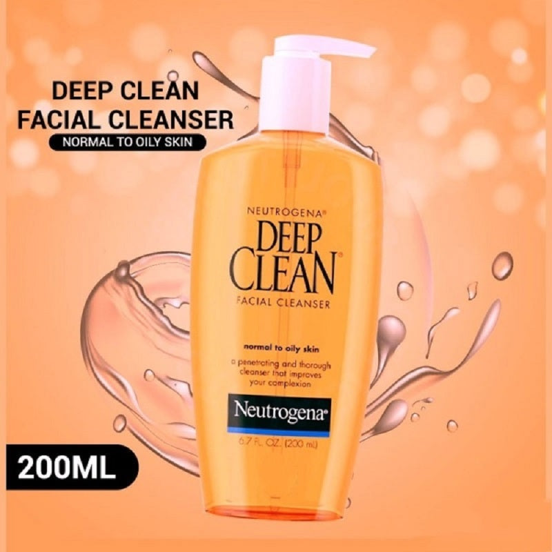 Deep Clean Promo Buy Neutrogena Deep Clean Facial Cleanser (200ml) Online at Best Price ...