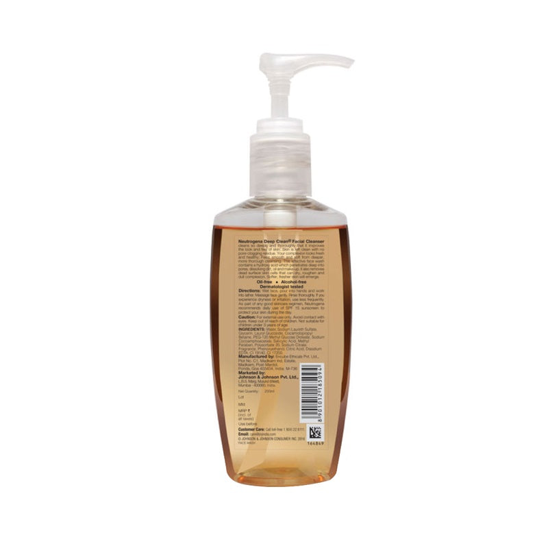 Neutrogena Deep Clean Facial Cleanser