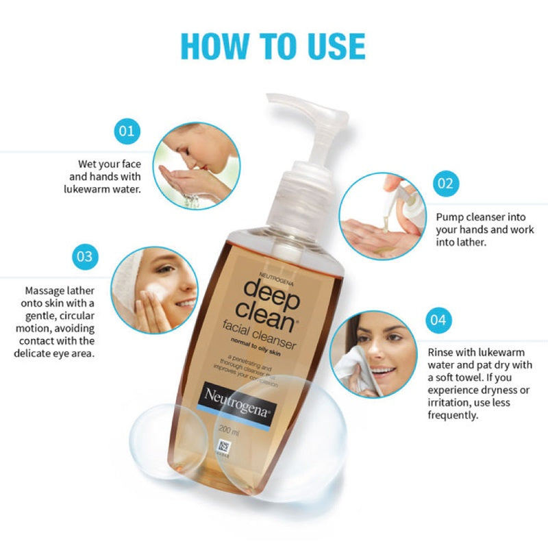 Neutrogena Deep Clean Facial Cleanser